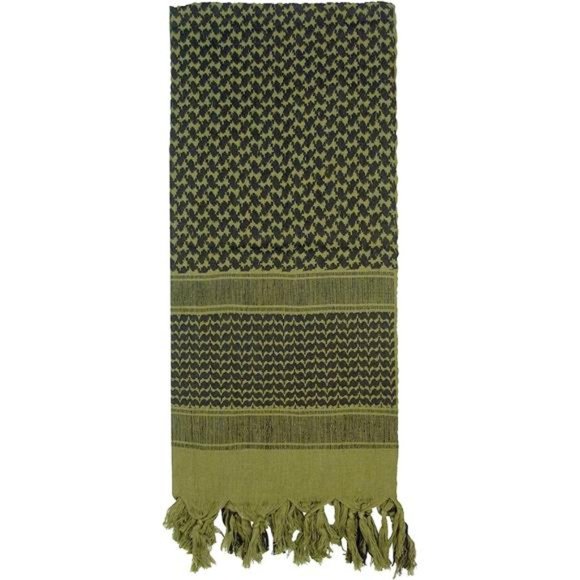 Shemagh Tactical Desert Keffiyeh Scarf Olive Drab - Picture 1 of 2